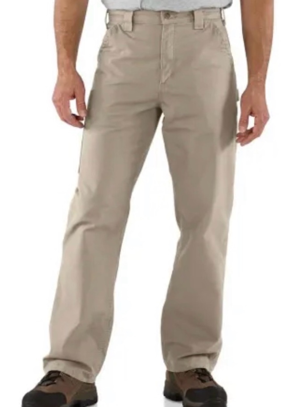 Carhartt B151 Tan Canvas Utility Work Pants 34x36 NWT Loose Fit
